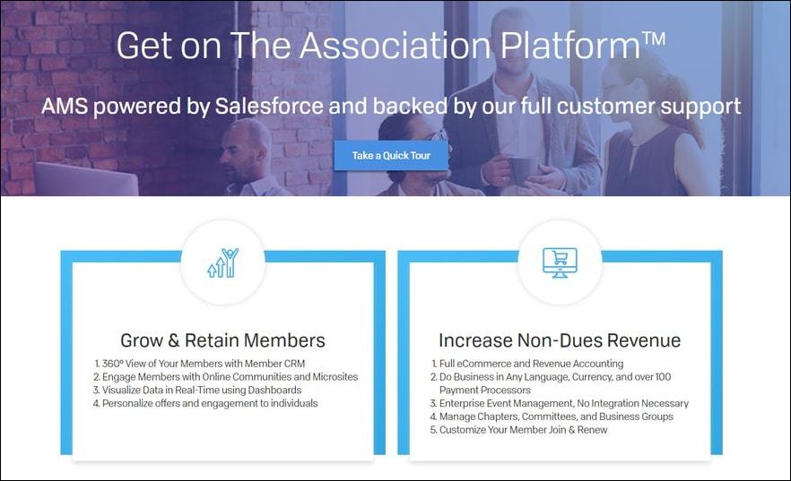 Fonteva is a top association management solution for its flexible but comprehensive features.