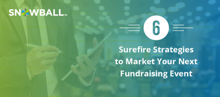 Bring in attendees and donations with event marketing