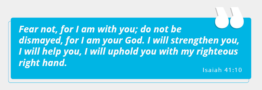 Starting a church means you'll have to be very dependent on the Lord.