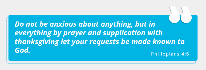 Be sure to pray constantly while starting a church.