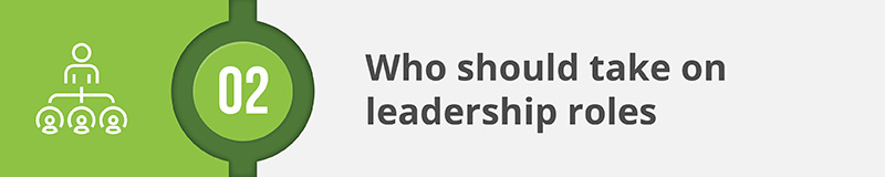 You fundraising feasibility study shows you who should take on leadership roles.
