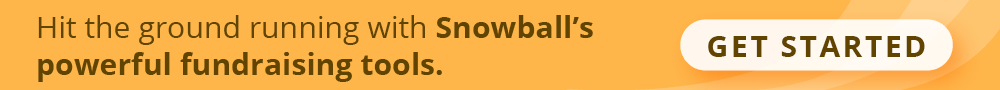 Get started with Snowball's powerful fundraising software solution.