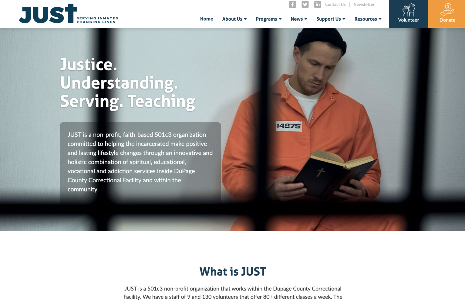 JUST of DuPage County Correctional Facility