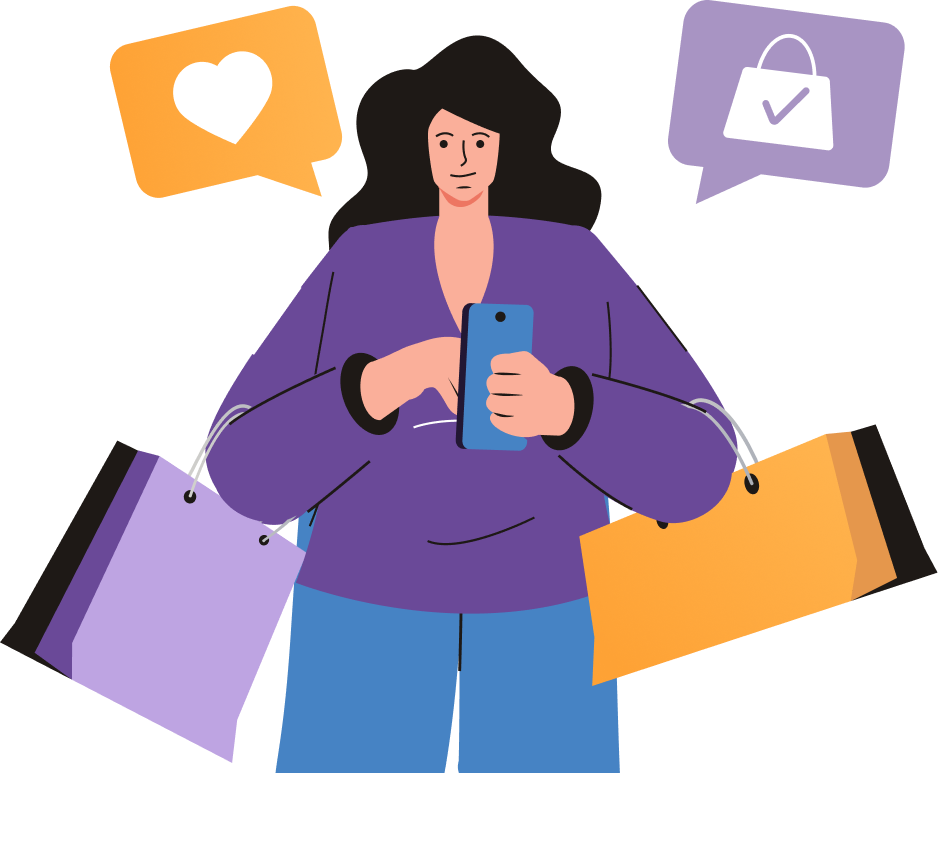 Promote your event and items to generate excitement.