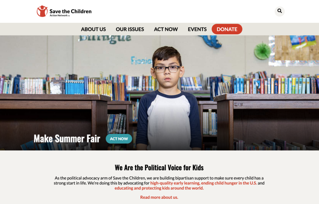 Save the Children Action Network (SCAN)