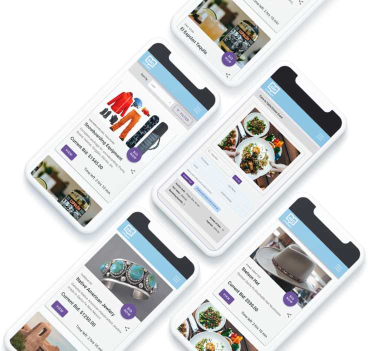 Quickly create silent auctions that engage your supporters and compel them to bid more—whether they’re virtual or in-person.