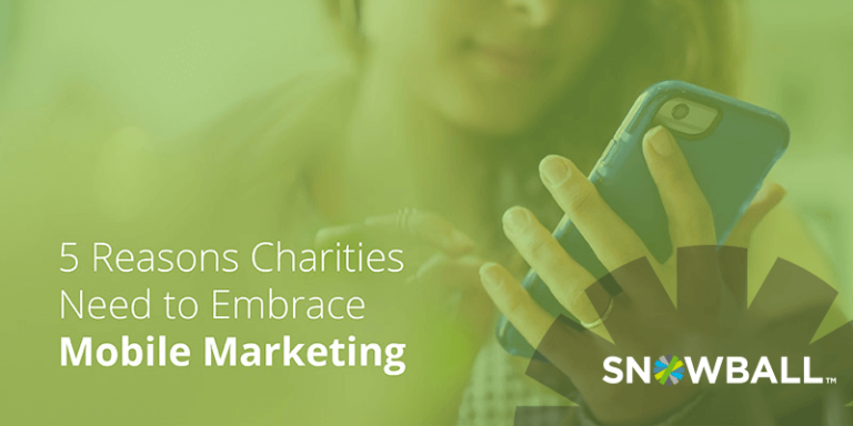 mobile marketing for fundraising
