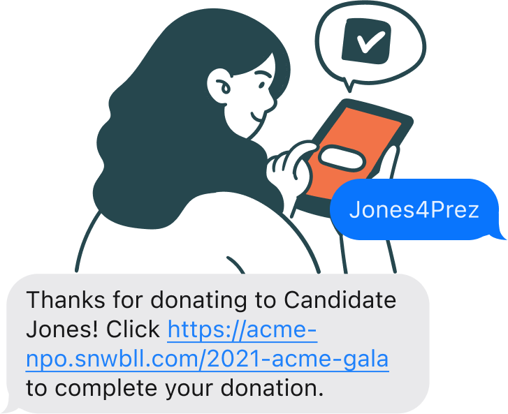 Text-to-give and other mobile fundraising efforts are extremely popular among both donors and fundraisers because of the ease with which funds can be raised.