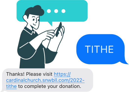 Text-to-Tithe Churches